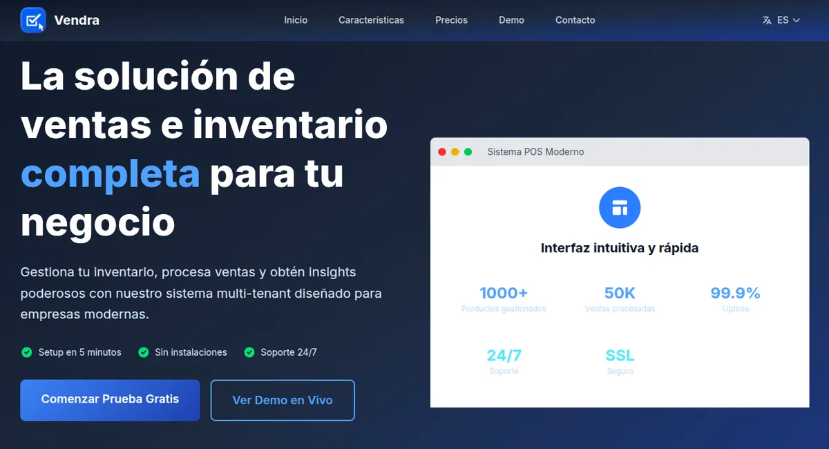 Vendra - Software engineering case study