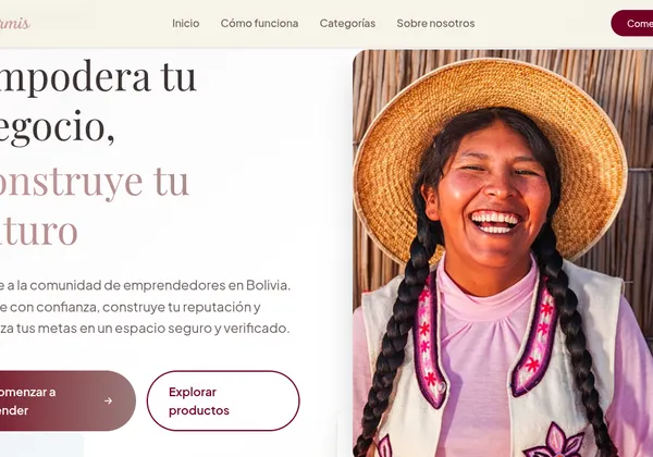 Warmis - Plataforma desarrollada por MyPoint.click