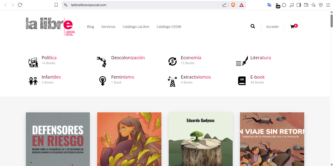 La Libre libreria Social (ecommerce de libros)